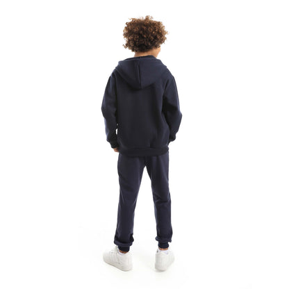 Red Circle Sweatshirt + Pants Set Kids