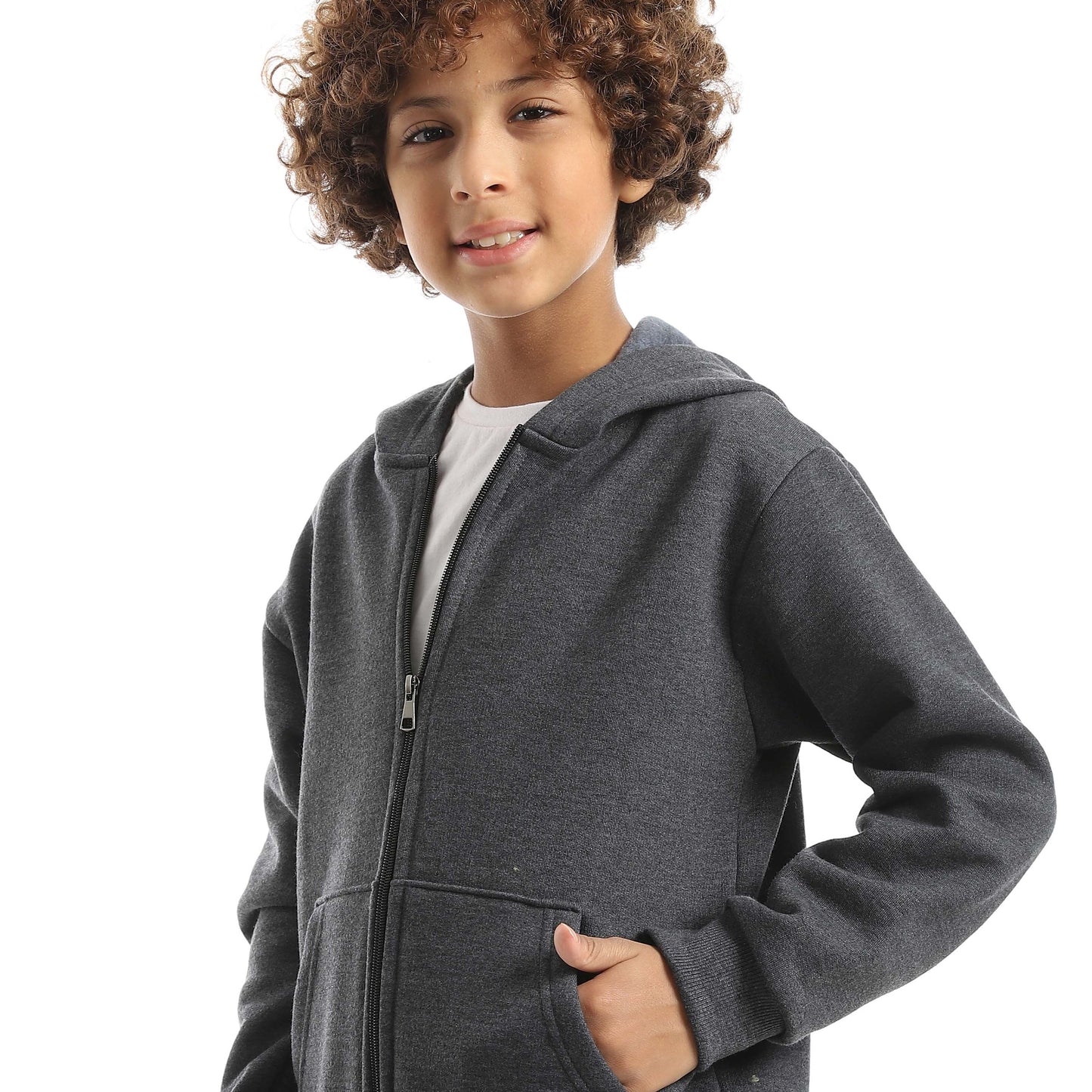 Red Circle Sweatshirt + Pants Set Kids