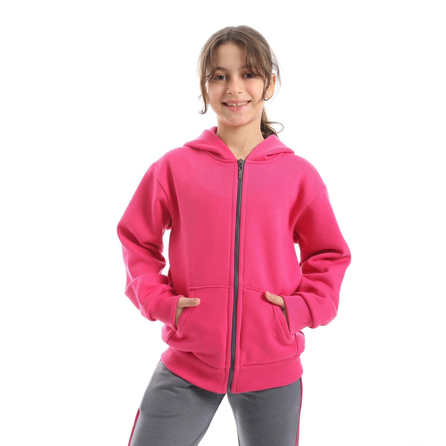 Red Circle Sweatshirt Kids