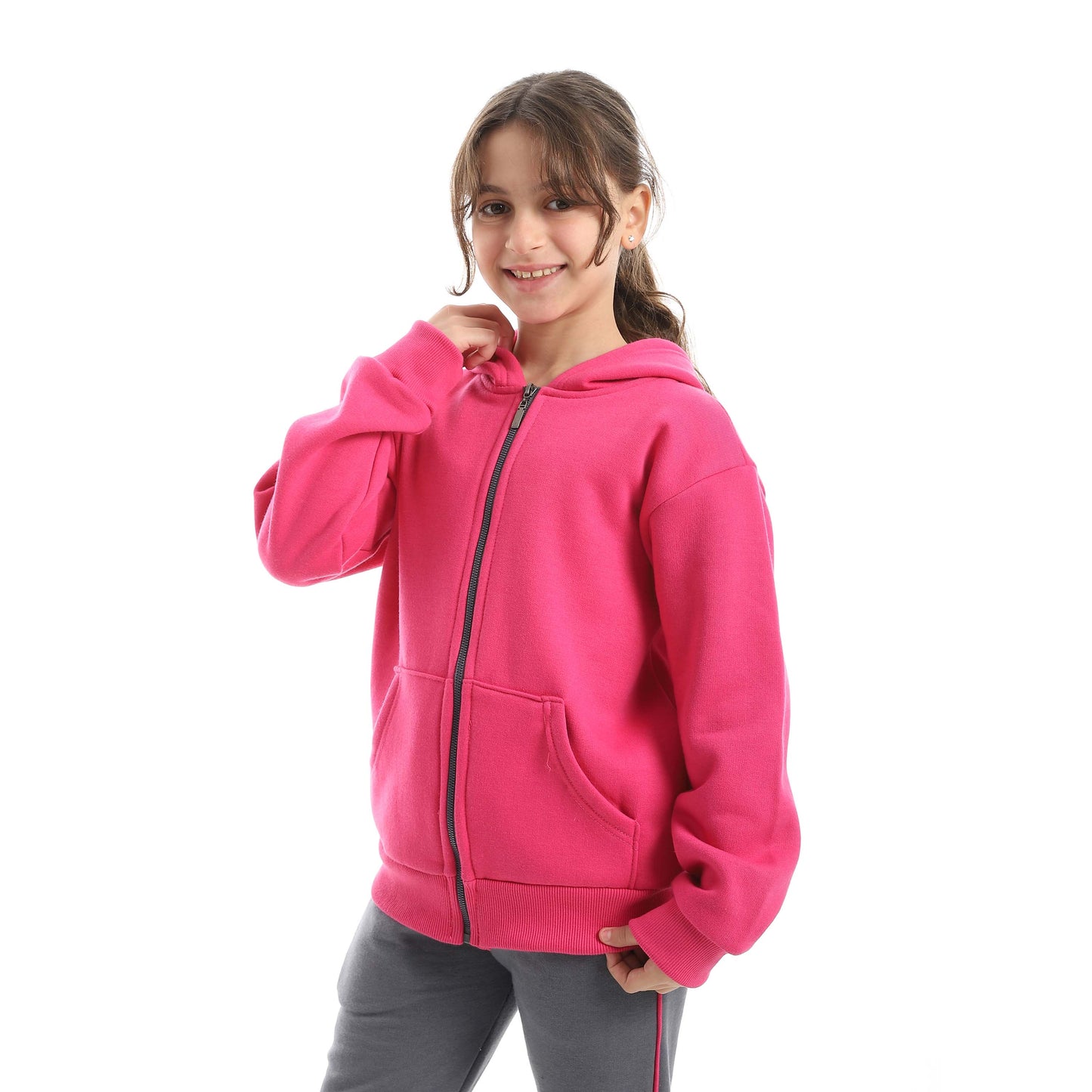 Red Circle Sweatshirt Kids