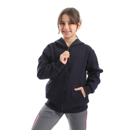 Red Circle Sweatshirt Kids