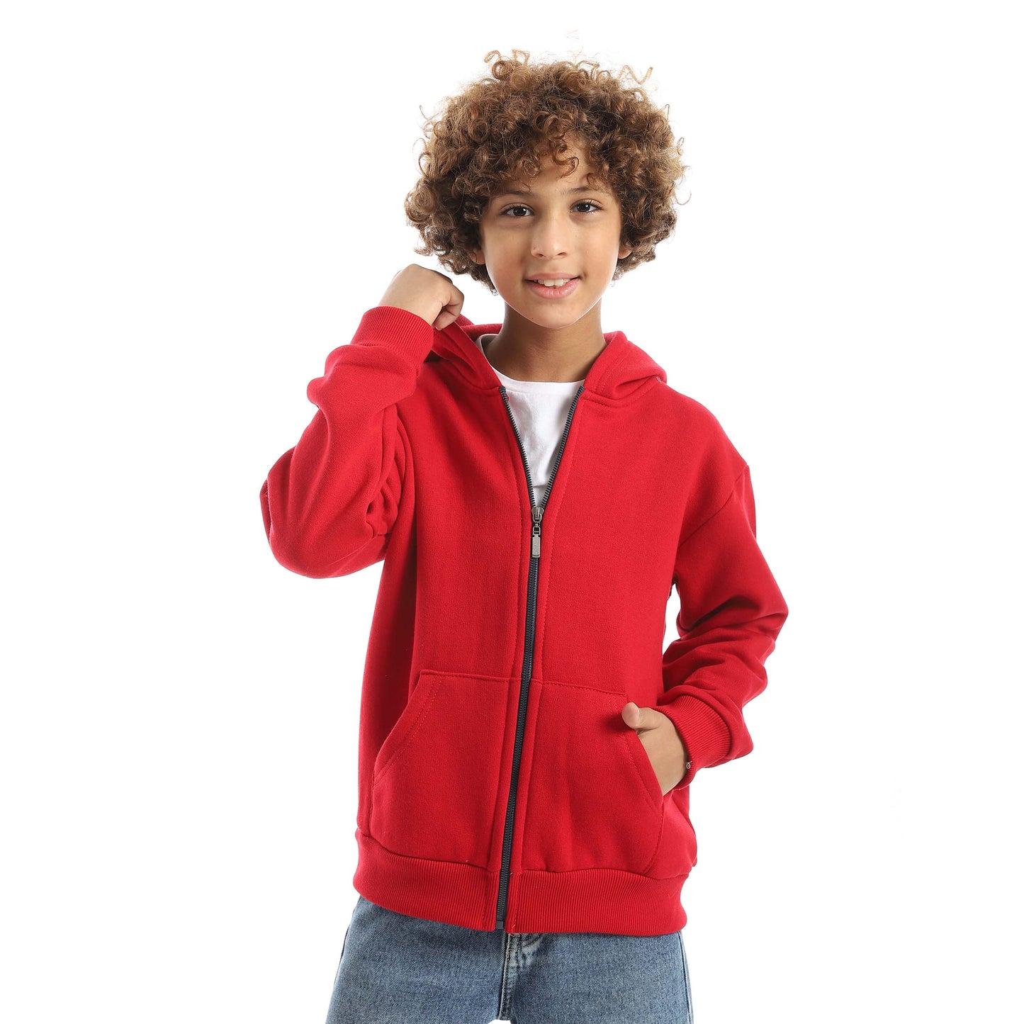 Red Circle Sweatshirt Kids