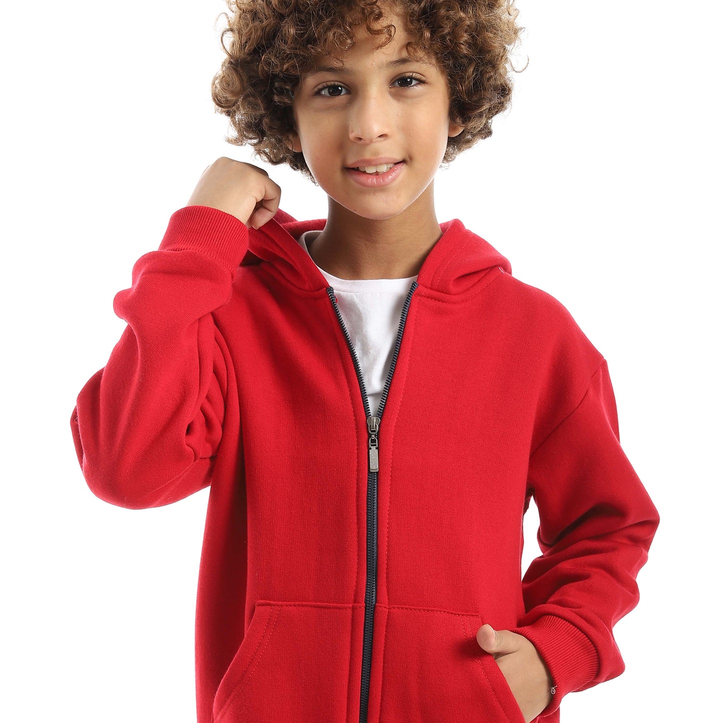 Red Circle Sweatshirt Kids
