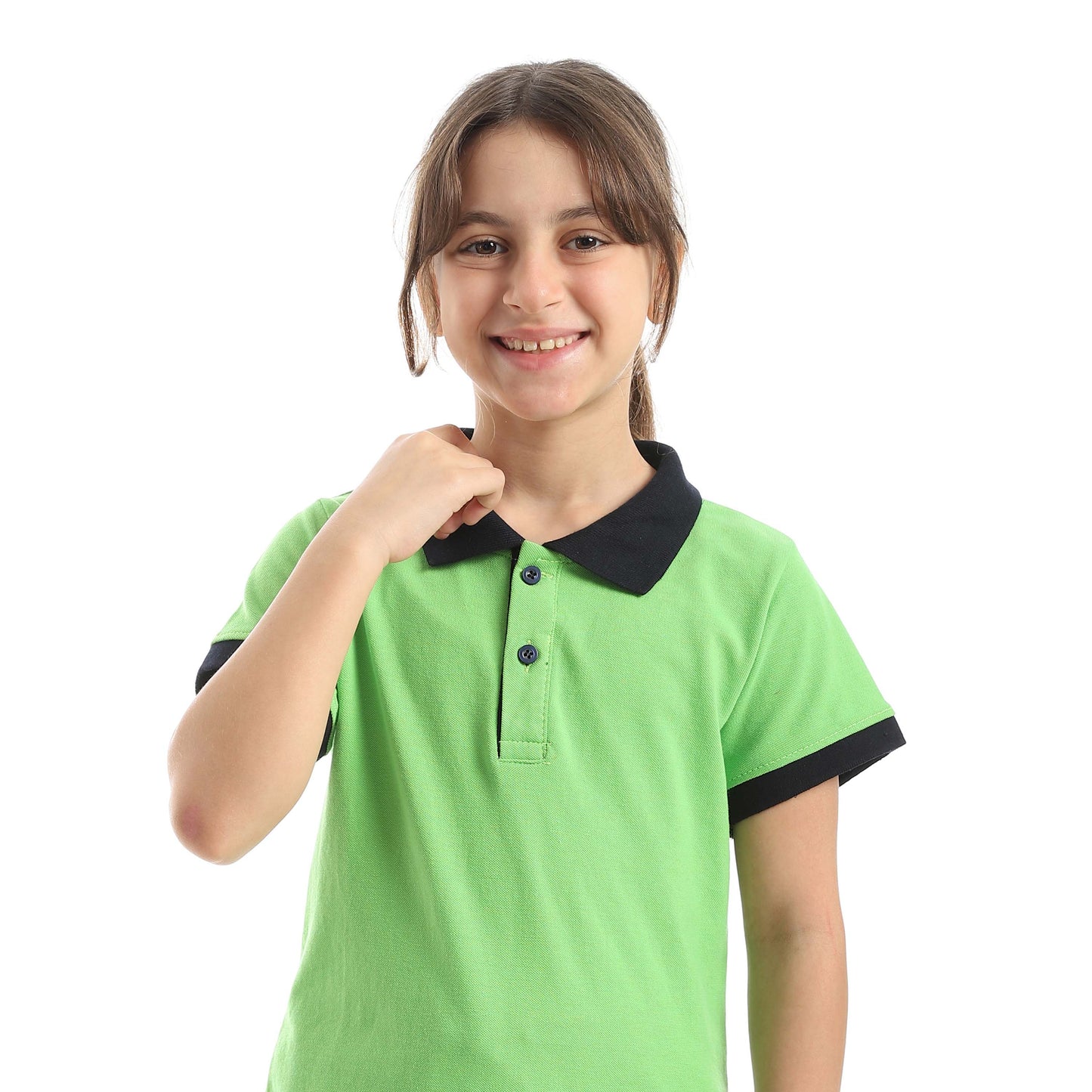 Red Circle Half sleeve polo t-shirt Kids