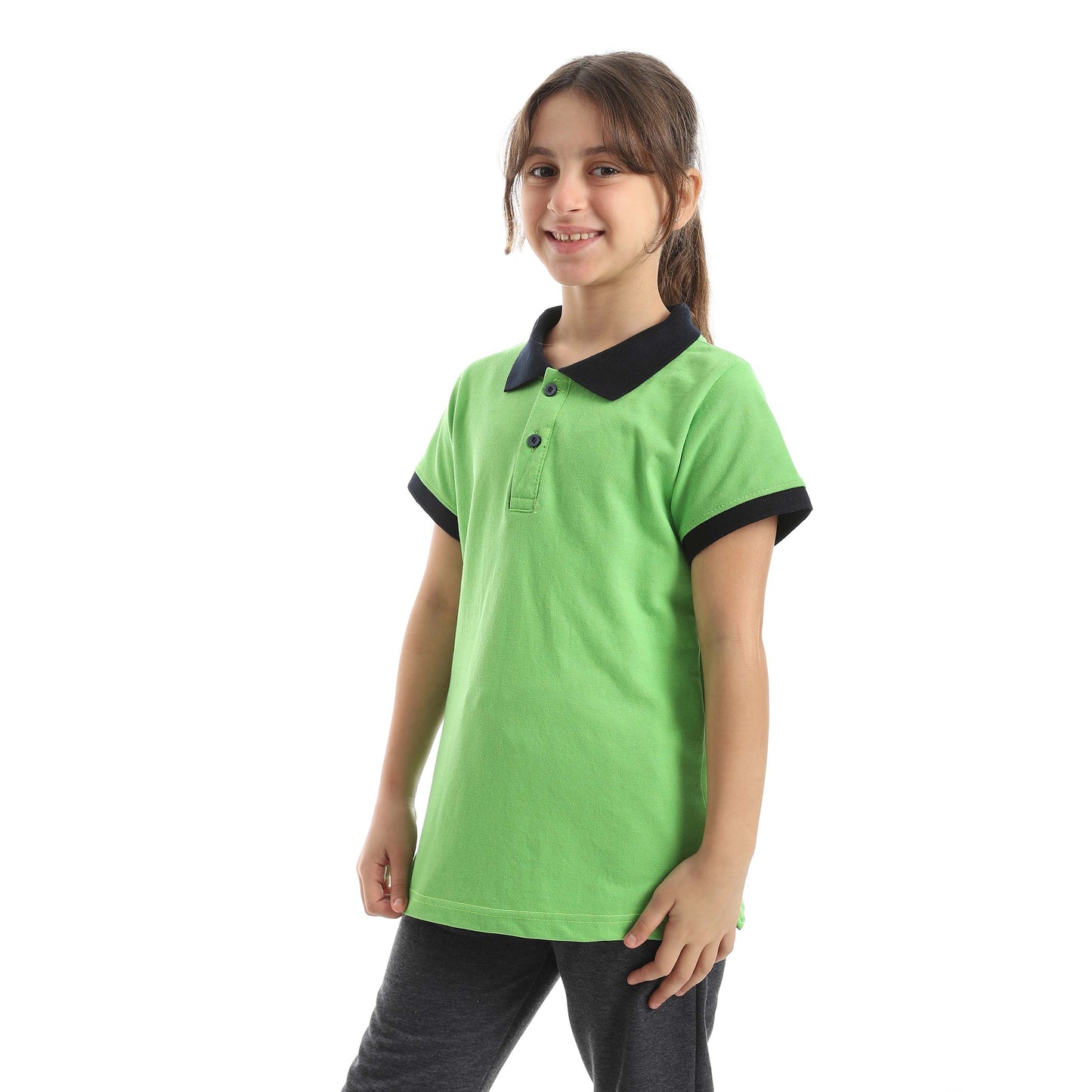 Red Circle Half sleeve polo t-shirt Kids