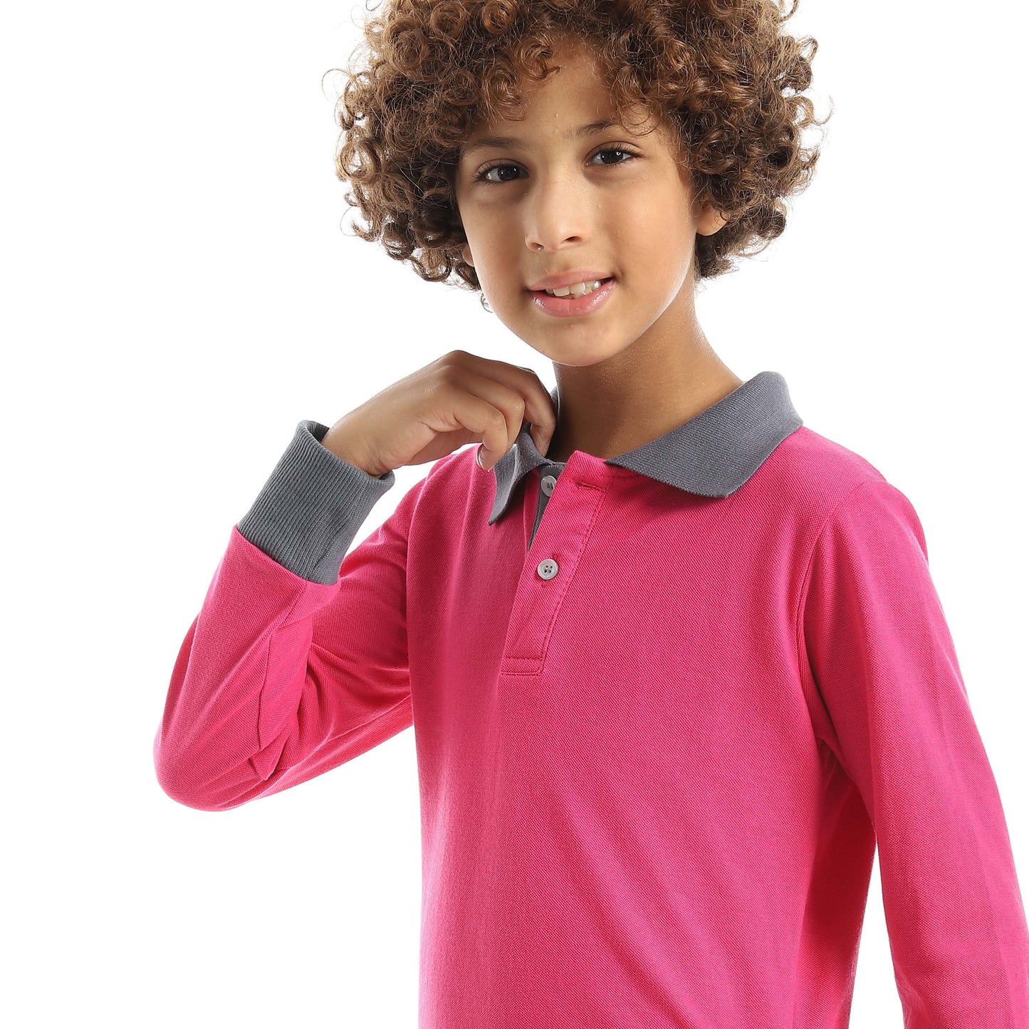 Red Circle Long sleeve polo t-shirt Kids