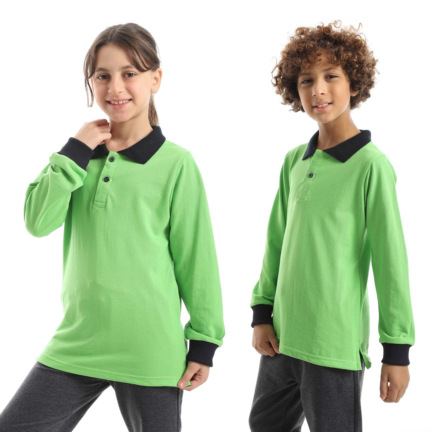 Red Circle Long sleeve polo t-shirt Kids