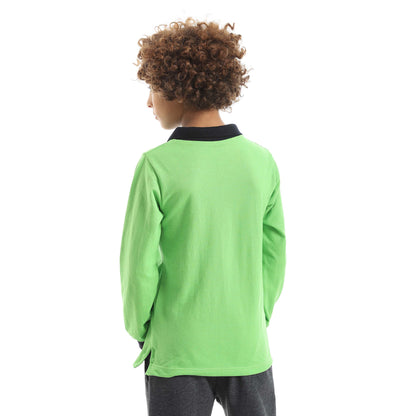 Red Circle Long sleeve polo t-shirt Kids