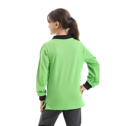 Red Circle Long sleeve polo t-shirt Kids