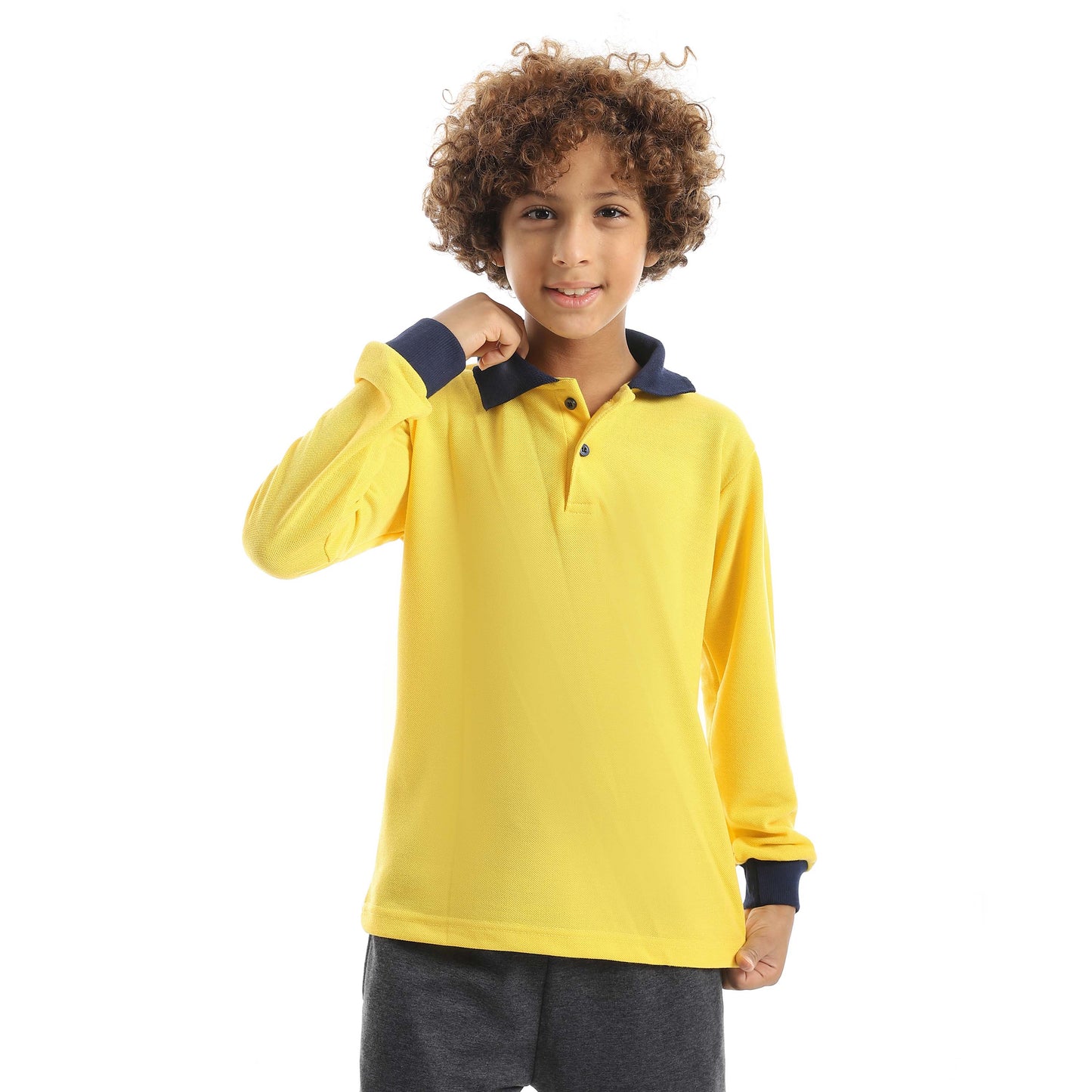 Red Circle Long sleeve polo t-shirt Kids