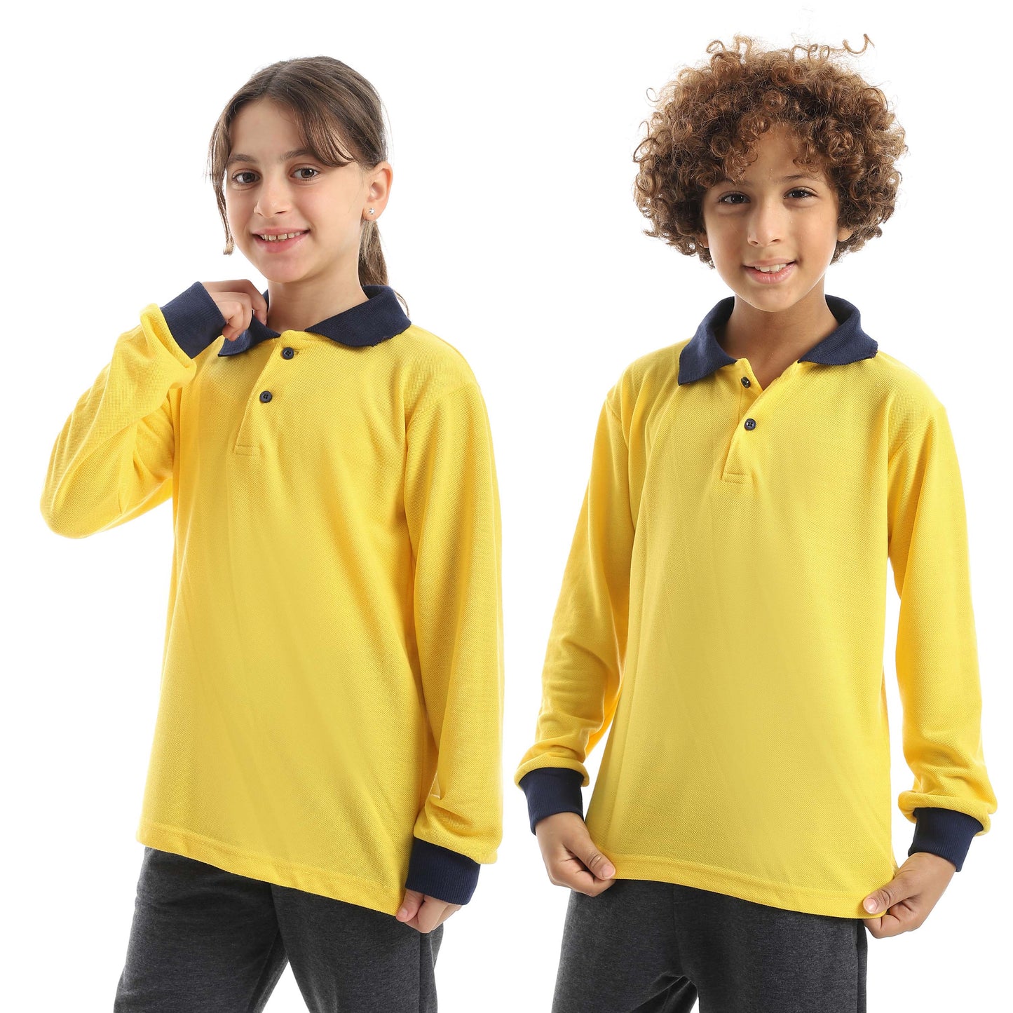 Red Circle Long sleeve polo t-shirt Kids