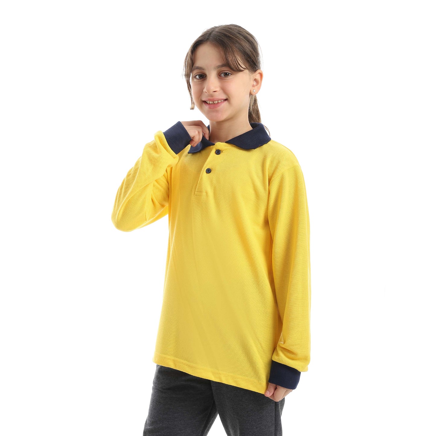Red Circle Long sleeve polo t-shirt Kids
