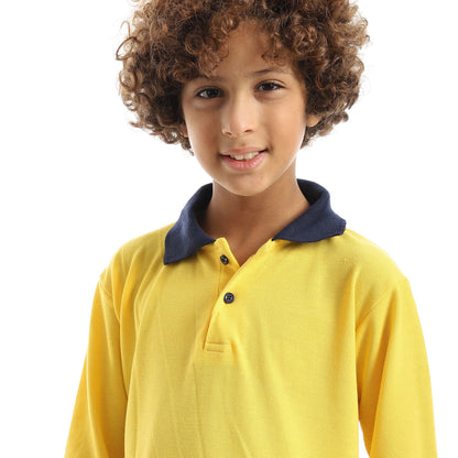 Red Circle Long sleeve polo t-shirt Kids