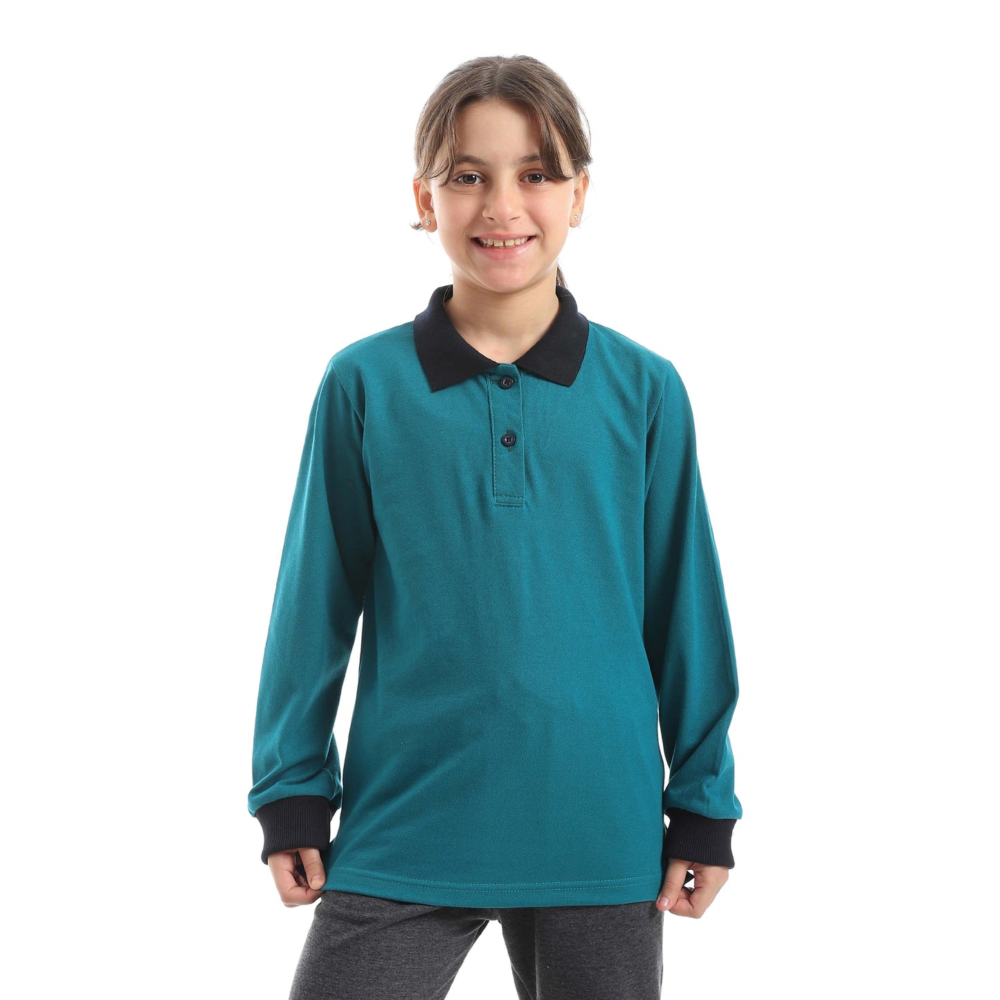 Red Circle Long sleeve polo t-shirt Kids