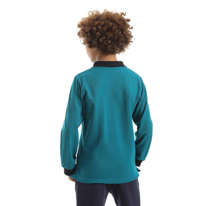 Red Circle Long sleeve polo t-shirt Kids
