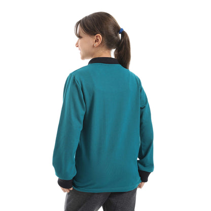 Red Circle Long sleeve polo t-shirt Kids