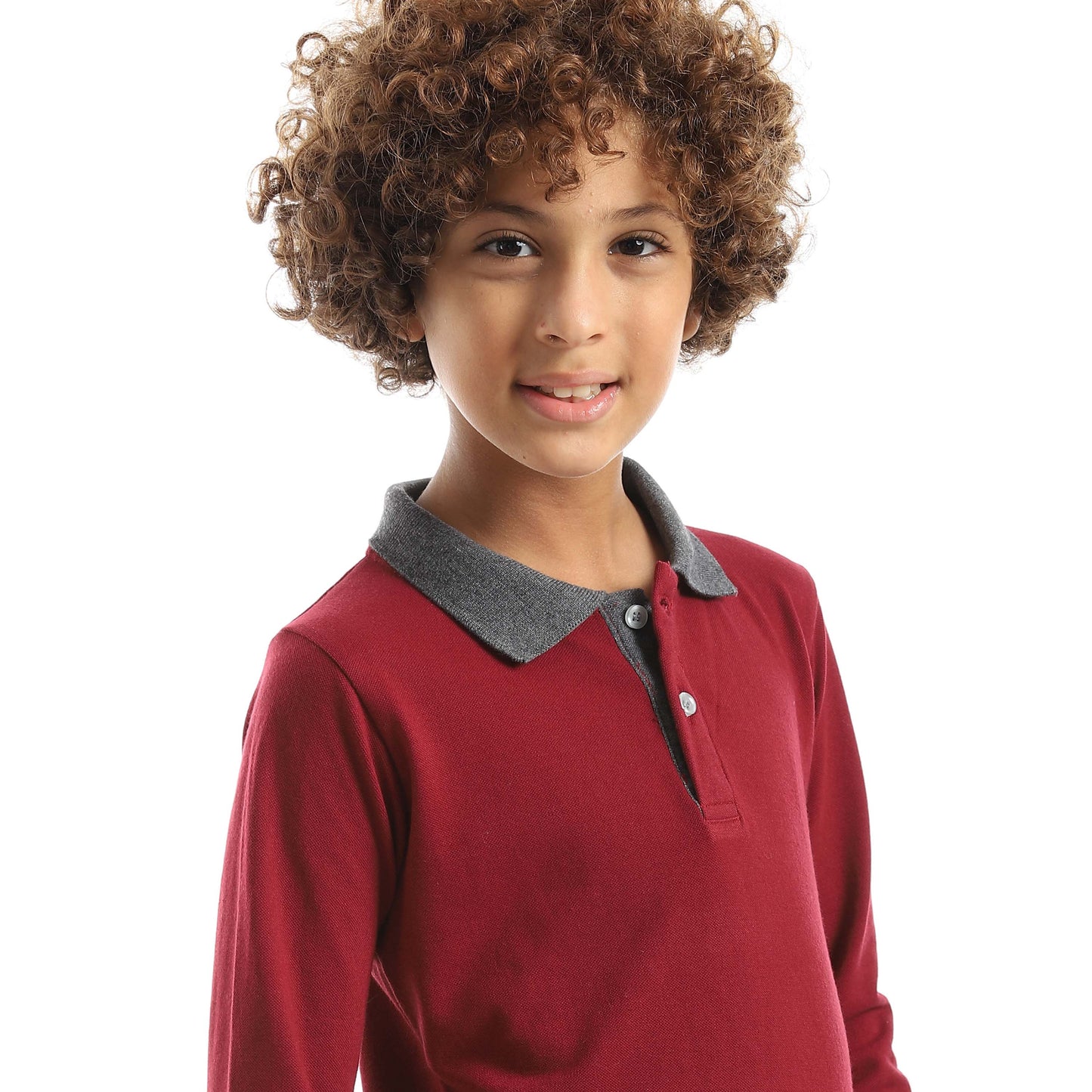 Red Circle Long sleeve polo t-shirt Kids