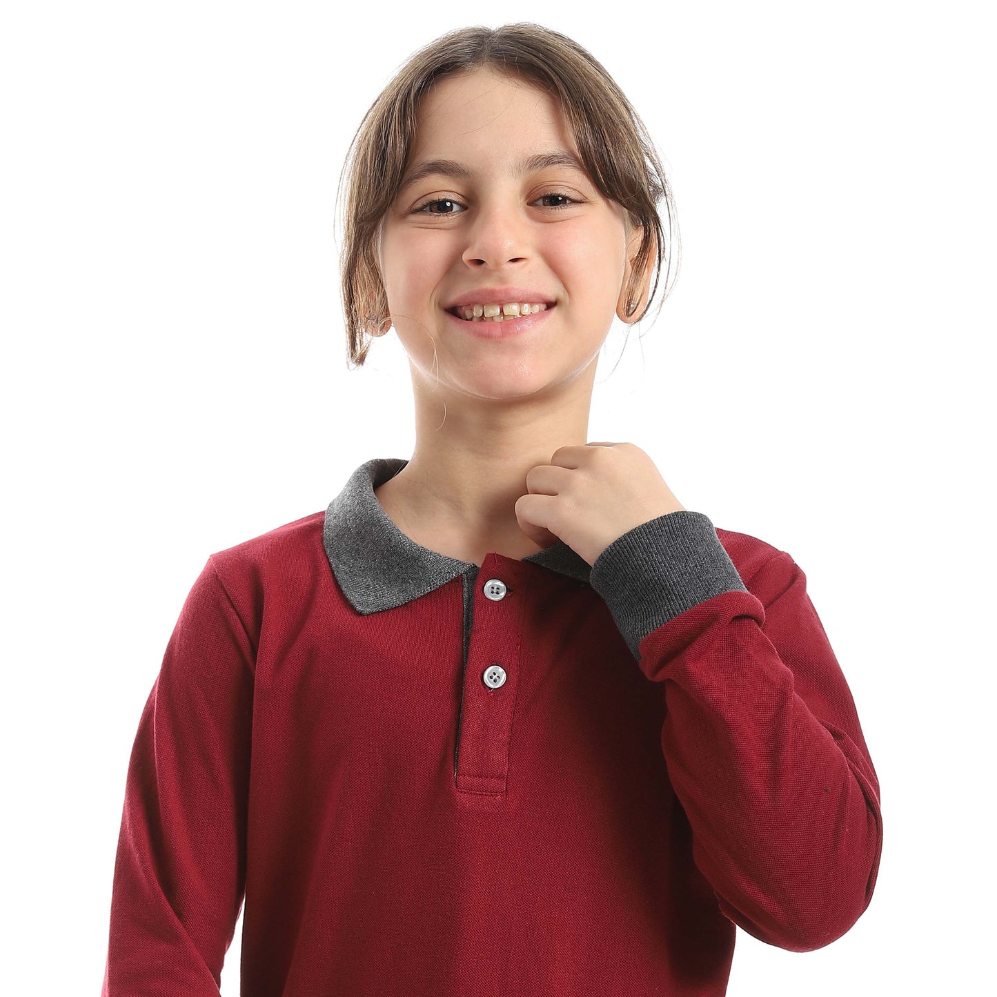 Red Circle Long sleeve polo t-shirt Kids