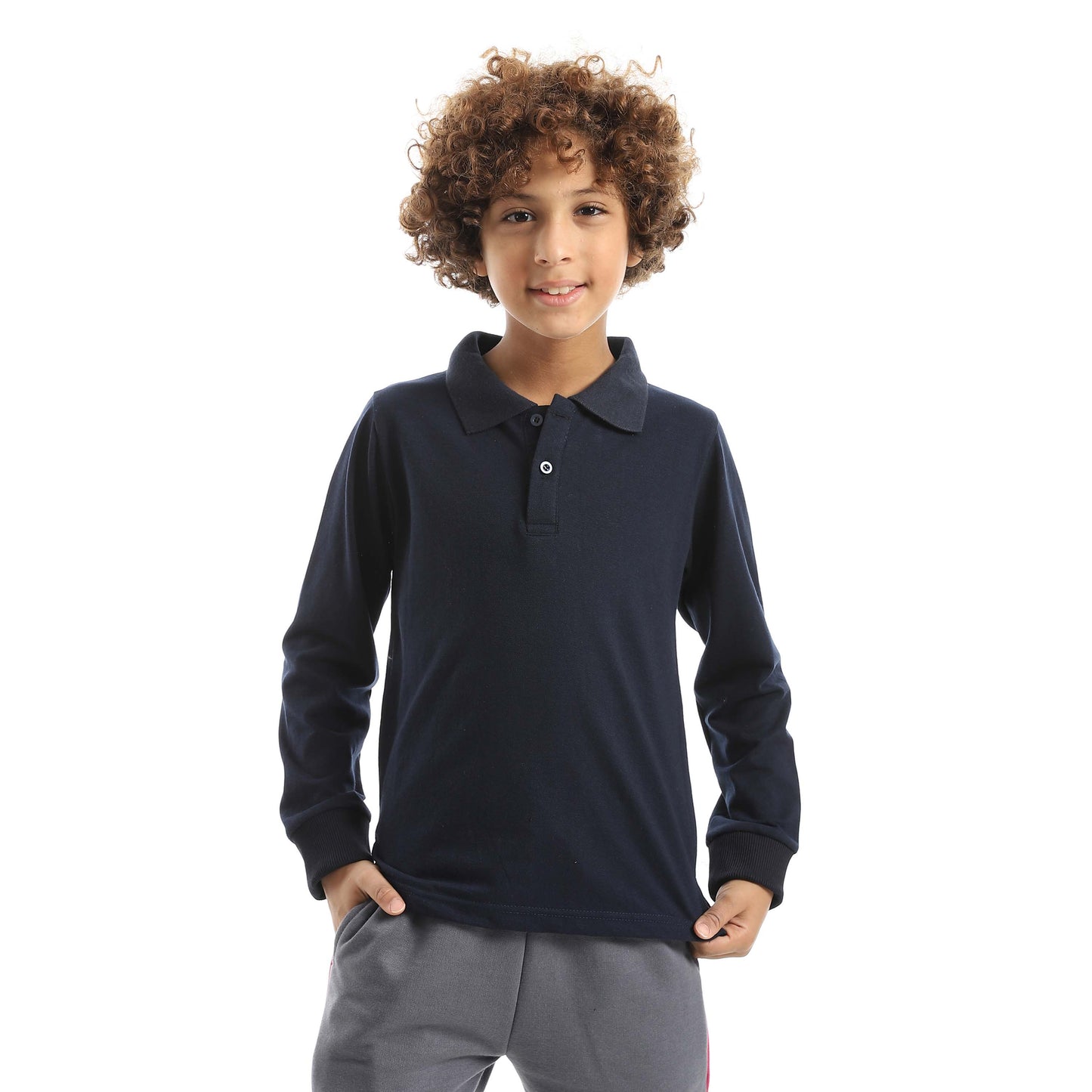 Red Circle Long sleeve polo t-shirt Kids