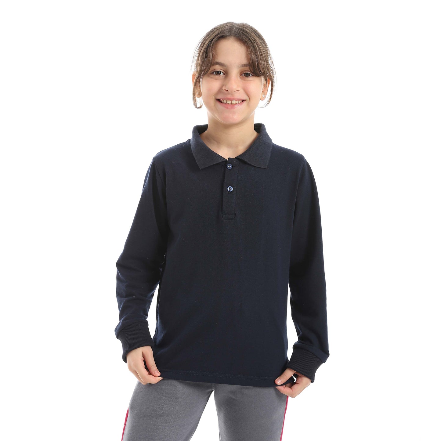 Red Circle Long sleeve polo t-shirt Kids