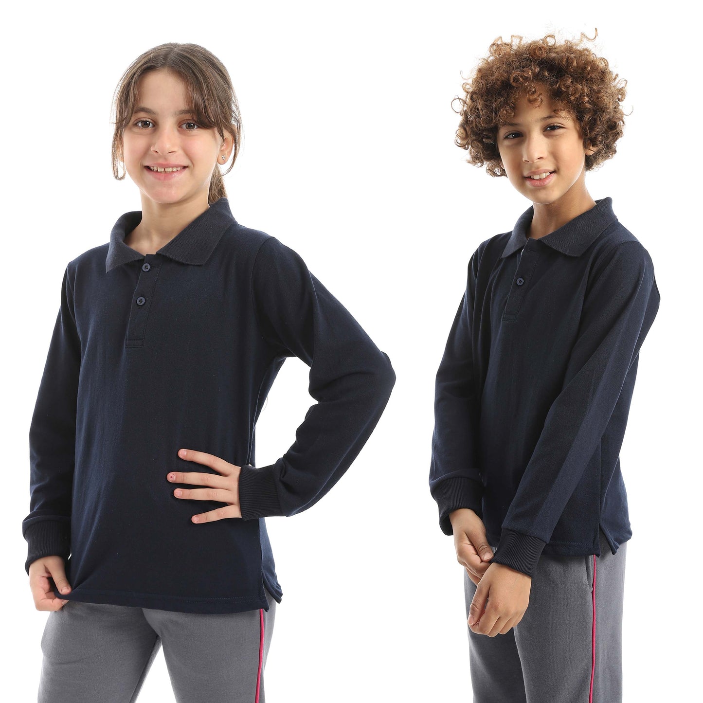Red Circle Long sleeve polo t-shirt Kids