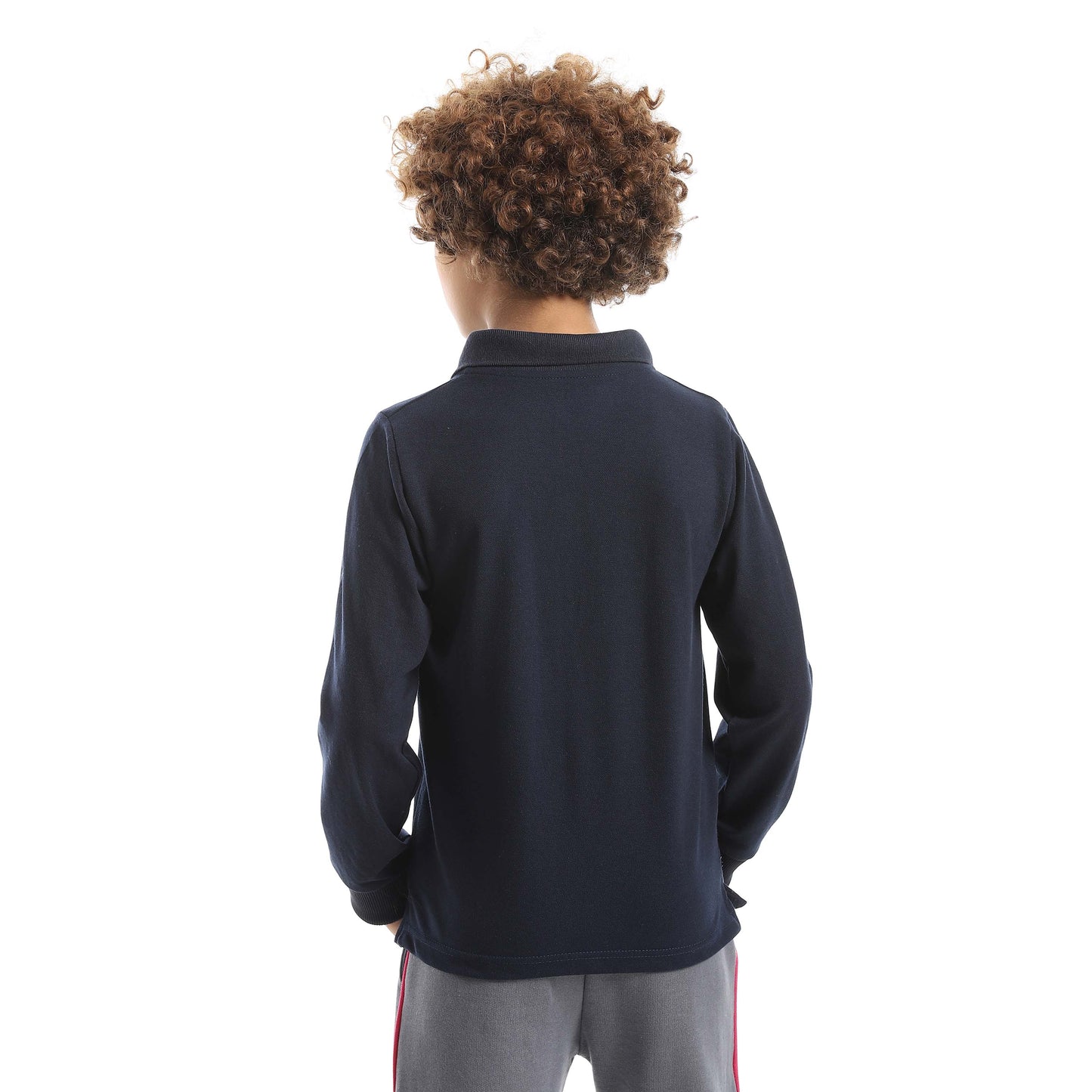 Red Circle Long sleeve polo t-shirt Kids