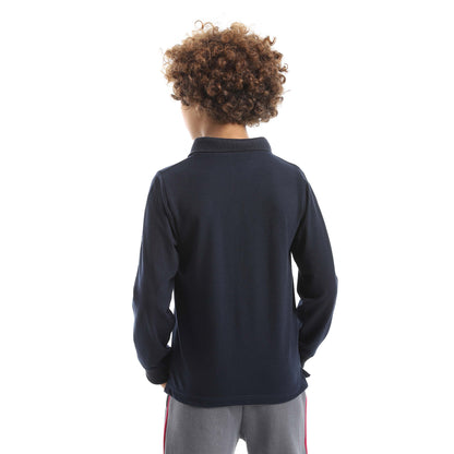 Red Circle Long sleeve polo t-shirt Kids
