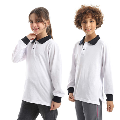 Red Circle Long sleeve polo t-shirt Kids