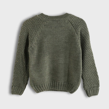 Bucklet Neck Round with Pocket