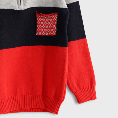 Half zipper pullover