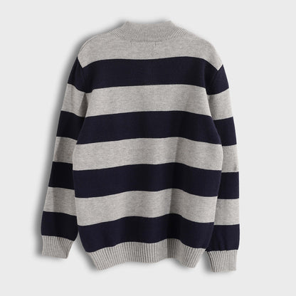 long zipper pullover