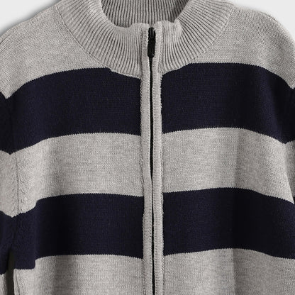 long zipper pullover