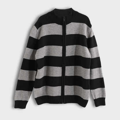 long zipper pullover