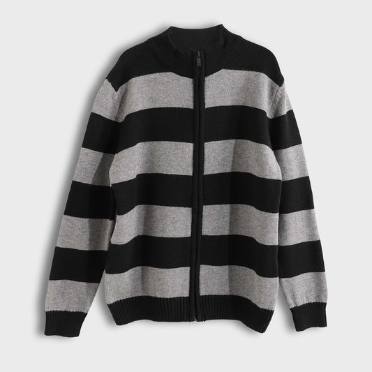 long zipper pullover