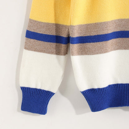 Pullover Bucklet Round Neck