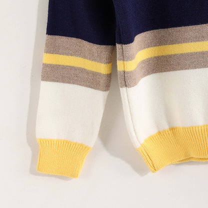 Pullover Bucklet Round Neck