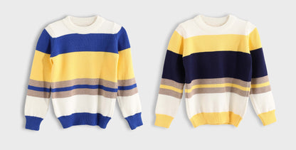 Bundle of 2 Pullover Bucklet Round Neck