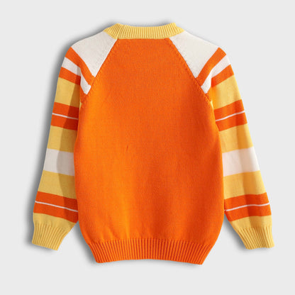 Ronde Bucklet Neck Pullover