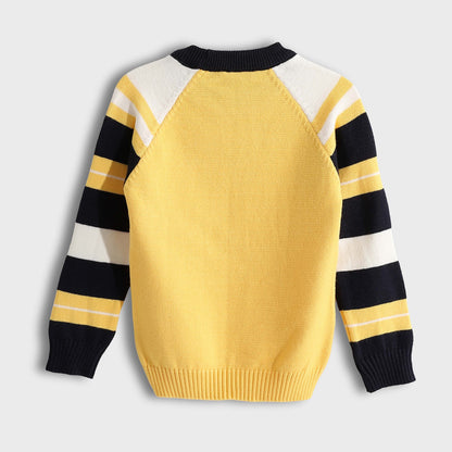 Ronde Bucklet Neck Pullover