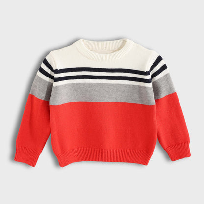 Pullover Ronda Bouclette Striped