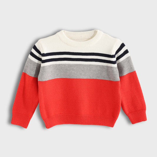 Pullover Ronda Bouclette Striped