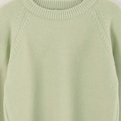 Suit Long Sleeve Round Neck