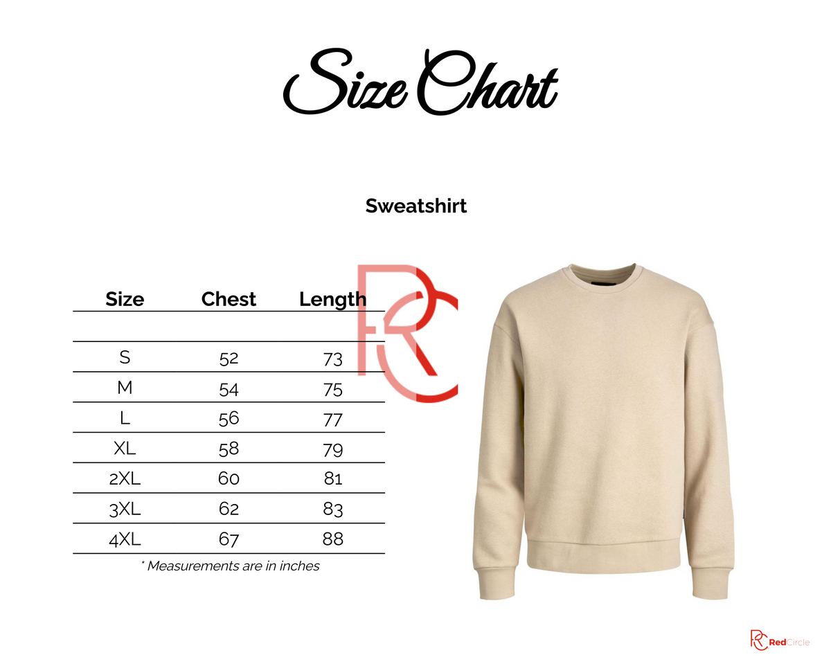 Size chart for كارديجان طويل الأكمام بقصة عالية من الأمام ومنخفضة من الخلف