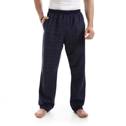 Checked Relaxed Fit Homewear Pants