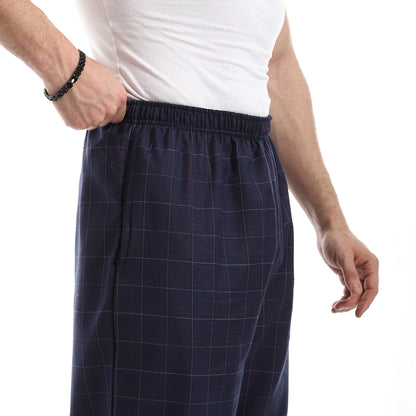Checked Relaxed Fit Homewear Pants
