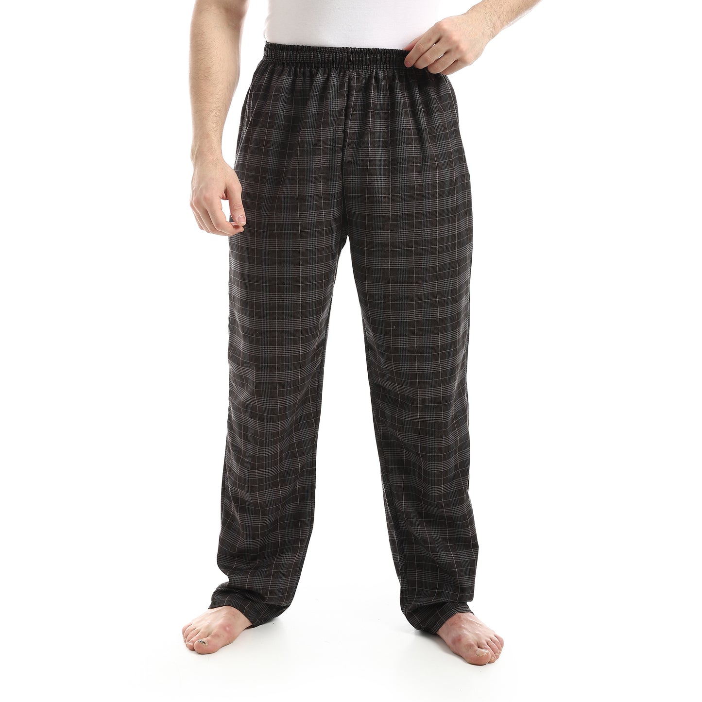 Checked Relaxed Fit Homewear Pants