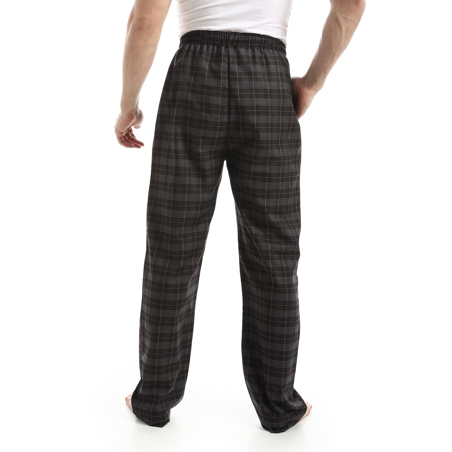 Checked Relaxed Fit Homewear Pants