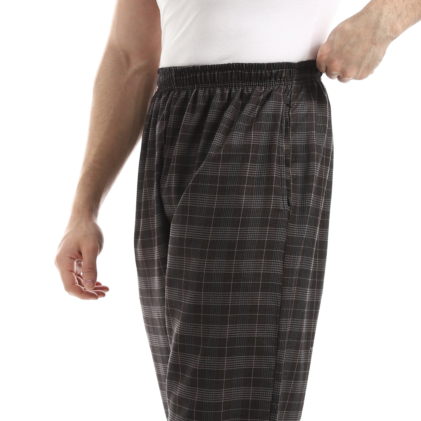 Checked Relaxed Fit Homewear Pants