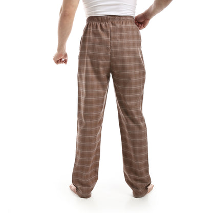 Checked Relaxed Fit Homewear Pants