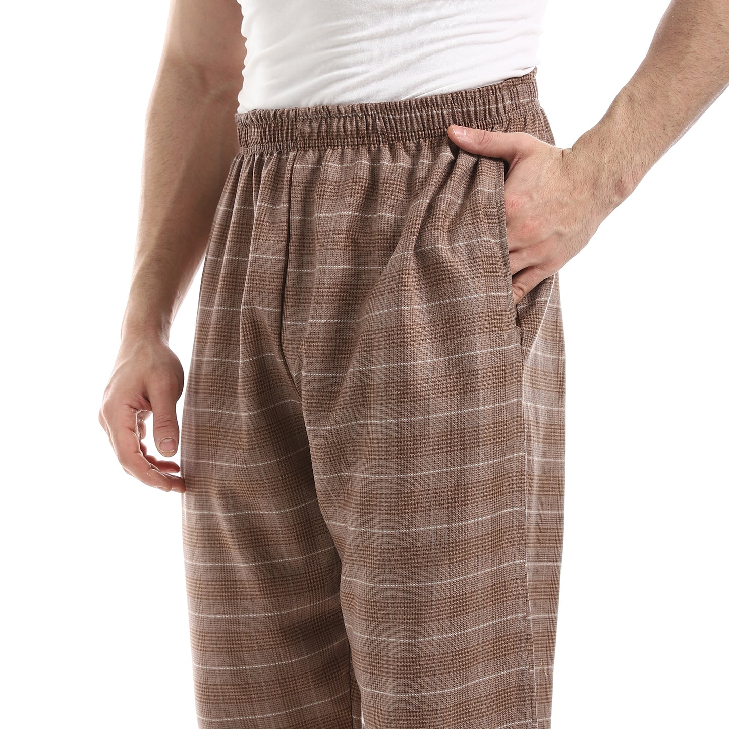 Checked Relaxed Fit Homewear Pants